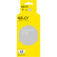Картридж струйный T2 IC-CCLI-42LGY CLI-42LGY/6391B004 для Canon светло-серый совместимый фото Картридж струйный T2 IC-CCLI-42LGY CLI-42LGY/6391B004 для Canon светло-серый совместимый