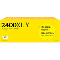 Картридж струйный T2 IC-CPGI-2400XL Y PGI-2400XL Y для Canon желтый совместимый повышенной емкости фото Картридж струйный T2 IC-CPGI-2400XL Y PGI-2400XL Y для Canon желтый совместимый повышенной емкости