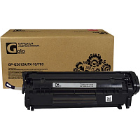 Картридж лазерный GalaPrint Q2612A/FX-10/703 для HP/Canon черный совместимый фото Картридж лазерный GalaPrint Q2612A/FX-10/703 для HP/Canon черный совместимый