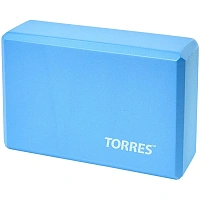 Блок для йоги Torres YL8005 8x15x23 см голубой