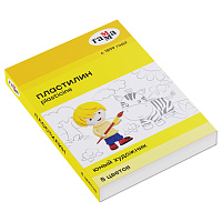 Пластилин Гамма "Юный художник" NEW, 08 цветов, 112г, со стеком, картон. упаковка фото Пластилин Гамма "Юный художник" NEW, 08 цветов, 112г, со стеком, картон. упаковка