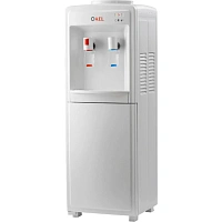 Кулер для воды напольный AEL LD-AEL-718C, нагрев/охлаждение электрон., со шкафом, белый фото Кулер для воды напольный AEL LD-AEL-718C, нагрев/охлаждение электрон., со шкафом, белый