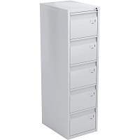 Шкаф картотечный для формата А4 и Foolscap (5 отделений, 630х470х1640 мм) фото Шкаф картотечный для формата А4 и Foolscap (5 отделений, 630х470х1640 мм)