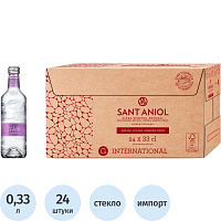 Вода минеральная Sant Aniol столовая газированная 0.33 л фото Вода минеральная Sant Aniol столовая газированная 0.33 л