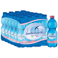 Вода минеральная San Benedetto столовая негазированная пэт 0.5 л фото Вода минеральная San Benedetto столовая негазированная пэт 0.5 л