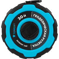 Рулетка геодезическая TOPFORT Master 30 м х 15 мм в прорезиненном корпусе (2019130) фото Рулетка геодезическая TOPFORT Master 30 м х 15 мм в прорезиненном корпусе (2019130)
