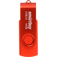Флешка USB 3.0 16 ГБ Smartbuy Twist (SB016GB3TWR) фото Флешка USB 3.0 16 ГБ Smartbuy Twist (SB016GB3TWR)