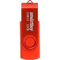 Флешка USB 3.0 32 ГБ Smartbuy Twist (SB032GB3TWR) фото Флешка USB 3.0 32 ГБ Smartbuy Twist (SB032GB3TWR)
