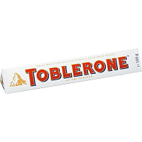 Шоколад Toblerone швейцарский белый с медово-миндальной нугой 100 г фото Шоколад Toblerone швейцарский белый с медово-миндальной нугой 100 г