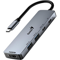 Разветвитель USB Genius UH-500 (31240003400) фото Разветвитель USB Genius UH-500 (31240003400)