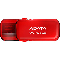 Флешка USB 2.0 32 ГБ Adata UV240 (AUV240-32G-RRD) фото Флешка USB 2.0 32 ГБ Adata UV240 (AUV240-32G-RRD)