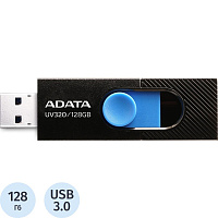 Флешка USB 3.0 128 ГБ Adata UV320 (AUV320-128G-RBKBL) фото Флешка USB 3.0 128 ГБ Adata UV320 (AUV320-128G-RBKBL)