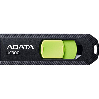 Флешка USB 3.0 32 ГБ Adata UC300 (ACHO-UC300-32G-RBK/GN) фото Флешка USB 3.0 32 ГБ Adata UC300 (ACHO-UC300-32G-RBK/GN)
