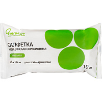 Салфетки марлевые стерильные 16x14 см 2-слойные 28 г/кв.м (10 штук в упаковке) фото Салфетки марлевые стерильные 16x14 см 2-слойные 28 г/кв.м (10 штук в упаковке)