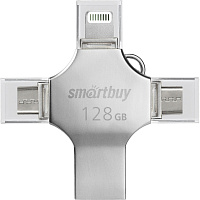 Флешка USB 3.0 128 ГБ SmartBuy Quad (SB128GBMC15) фото Флешка USB 3.0 128 ГБ SmartBuy Quad (SB128GBMC15)