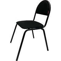 Стул офисный Easy Chair Серна 00С черный (ткань, металл) фото Стул офисный Easy Chair Серна 00С черный (ткань, металл)