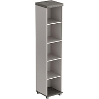Стеллаж для документов Easy Director (асканит/железный камень, 430х445х2105 мм) фото Стеллаж для документов Easy Director (асканит/железный камень, 430х445х2105 мм)