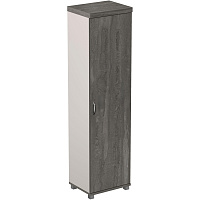 Шкаф для одежды Easy Director (асканит/железный камень, 554х445х2105 мм) фото Шкаф для одежды Easy Director (асканит/железный камень, 554х445х2105 мм)