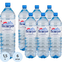 Вода питьевая Пилигрим негазированная 1.5 л фото Вода питьевая Пилигрим негазированная 1.5 л