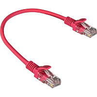 Патч-корд витая пара ExeGate UTP-RJ45-RJ45-5e-0,3M-LSZH-RD cat 5e 0.3 м (EX286372RUS) фото Патч-корд витая пара ExeGate UTP-RJ45-RJ45-5e-0,3M-LSZH-RD cat 5e 0.3 м (EX286372RUS)