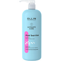 Шампунь для волос Ollin Professional Ultimate Care для окрашенных волос с экстрактом ягод асаи 1000мл фото Шампунь для волос Ollin Professional Ultimate Care для окрашенных волос с экстрактом ягод асаи 1000мл