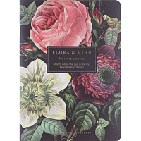 Тетрадь общая Be Smart Flora А5 48 листов в клетку на скрепке (обложка с рисунком, матовая ламинация, тиснение фольгой) фото Тетрадь общая Be Smart Flora А5 48 листов в клетку на скрепке (обложка с рисунком, матовая ламинация, тиснение фольгой)