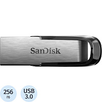 Флеш-память SanDisk Ultra Flair 256GB/USB-3.0/серебр(SDCZ73-256G-G46) фото Флеш-память SanDisk Ultra Flair 256GB/USB-3.0/серебр(SDCZ73-256G-G46)