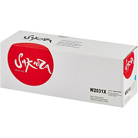 Картридж лазерный Sakura W2031X SAW2031X для HP голубой совместимый повышенной емкости фото Картридж лазерный Sakura W2031X SAW2031X для HP голубой совместимый повышенной емкости
