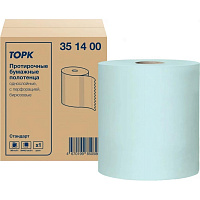 Бумага протирочная Торк (Tork) 351400 бирюзовая (360 м в рулоне) фото Бумага протирочная Торк (Tork) 351400 бирюзовая (360 м в рулоне)