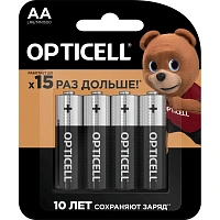 Батарейка OPTICELL Basic AA 4шт/уп фото Батарейка OPTICELL Basic AA 4шт/уп