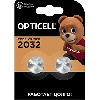 Батарейка CR2032 Opticell (2 штуки в упаковке) фото Батарейка CR2032 Opticell (2 штуки в упаковке)