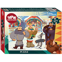 Пазл (мозаика) puzzle 104 Три богатыря и Пуп Земли (Мельница), 82256 фото Пазл (мозаика) puzzle 104 Три богатыря и Пуп Земли (Мельница), 82256