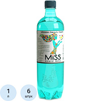Вода минеральная Miss mineral detox лечебно-столовая газированная 1 л фото Вода минеральная Miss mineral detox лечебно-столовая газированная 1 л
