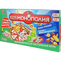 Настольная игра Русский стиль 100% Монополия фото Настольная игра Русский стиль 100% Монополия