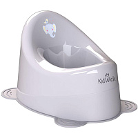 Горшок туалетный Kidwick Улитка (серый/темно-серый, 290х350х220 мм) фото Горшок туалетный Kidwick Улитка (серый/темно-серый, 290х350х220 мм)