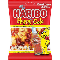 Мармелад Haribo Хэппи-Кола 80 г (15 штук в упаковке) фото Мармелад Haribo Хэппи-Кола 80 г (15 штук в упаковке)