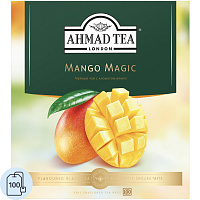 Чай черный Ahmad Tea Mango Magic 100 пакетиков (манго) фото Чай черный Ahmad Tea Mango Magic 100 пакетиков (манго)