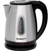 Чайник электрический Scarlett SC-EK21S36 серебристый фото Чайник электрический Scarlett SC-EK21S36 серебристый