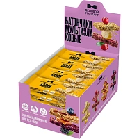 Батончик мюсли мультизлаковый Деловой Стандарт банан (24 батончика по 35 г)