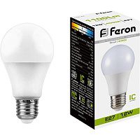 Лампа светодиодная Feron LB-93 12 Вт Е27 А60 4000 К 1100 Лм (25487) фото Лампа светодиодная Feron LB-93 12 Вт Е27 А60 4000 К 1100 Лм (25487)