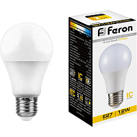 Лампа светодиодная Feron LB-93 12 Вт Е27 А60 2700 К 1100 Лм (25489) фото Лампа светодиодная Feron LB-93 12 Вт Е27 А60 2700 К 1100 Лм (25489)