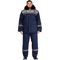Костюм зимний муж з35-КБР синий/сер (р.68-70) 194-200 (Арсенал-СП)