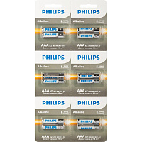 Батарейка AAA мизинчиковая Philips (12 штук в упаковке) фото Батарейка AAA мизинчиковая Philips (12 штук в упаковке)