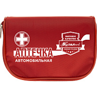 Аптечка первой помощи автомобильная Виталфарм ф.14. 54139 по приказу №260н с наполнением (текстильная сумка) фото Аптечка первой помощи автомобильная Виталфарм ф.14. 54139 по приказу №260н с наполнением (текстильная сумка)