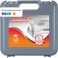 Аптечка первой помощи автомобильная Виталфарм ф.10. 54160 по приказу №260н с наполнением (пластиковый футляр) фото Аптечка первой помощи автомобильная Виталфарм ф.10. 54160 по приказу №260н с наполнением (пластиковый футляр)