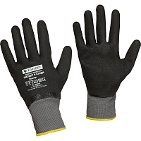 Перчатки защитные TOPFORT Шелдер Н Сэнди с нитрил.покрытием 2 слоя р.7