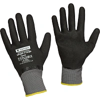 Перчатки защитные TOPFORT Шелдер Н Сэнди с нитрил.покрытием 2 слоя р.8