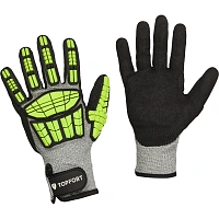 Перчатки защитные от ударов и порезов TOPFORT Сполдер Хит F р.10