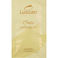Шампунь Luscan Gold Collection 10 мл саше (500 штук в упаковке) фото Шампунь Luscan Gold Collection 10 мл саше (500 штук в упаковке)