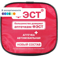 Аптечка автомобильная ФЭСТ по приказу №260н с наполнителем (текстильный футляр) фото Аптечка автомобильная ФЭСТ по приказу №260н с наполнителем (текстильный футляр)